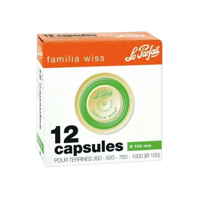 Lot de 100 capsules prophila pour pièces de monnaie 33 mm