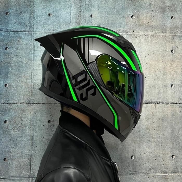 Casque Motocross Enfant 9-14 Ans Intégral + Lunettes Gants Masque - Approuvé DOT