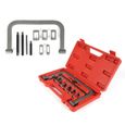 Soupape auto moto universel Kit de 10 outils de compresseur de ressort à valve-2