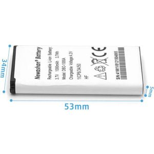 TECHTEK Batéria 3200mAh kompatibilná s [ Dolphin ] 60s, 70e, 75e, pre [Honey za 64.80EUR