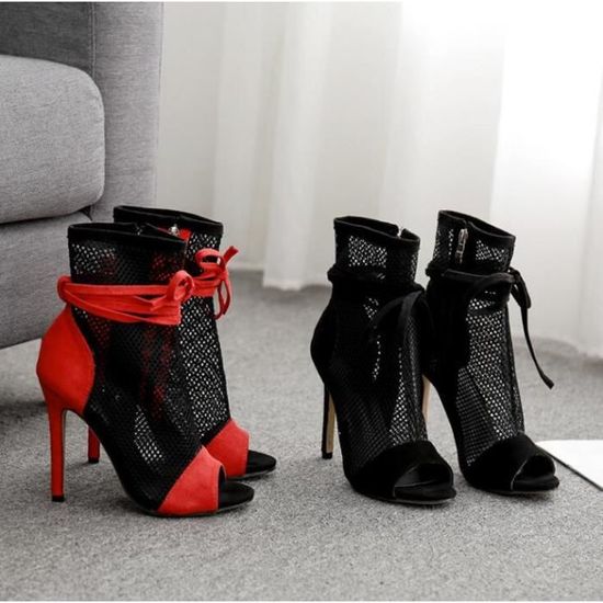 Noir ESCARPIN talons hauts sexy 35 40 Achat Vente ESCARPIN