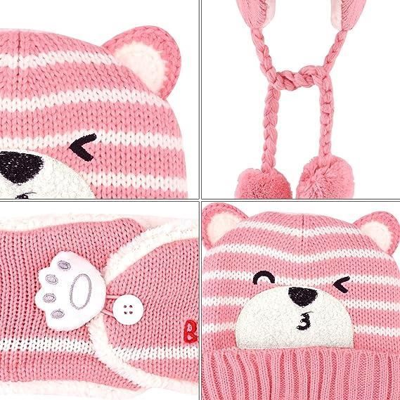 Bonnet Bébé, Bonnet Hiver Bebe, Enfant Hiver, Douce Echarpe