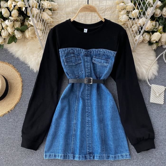 Tenue robe jean shop