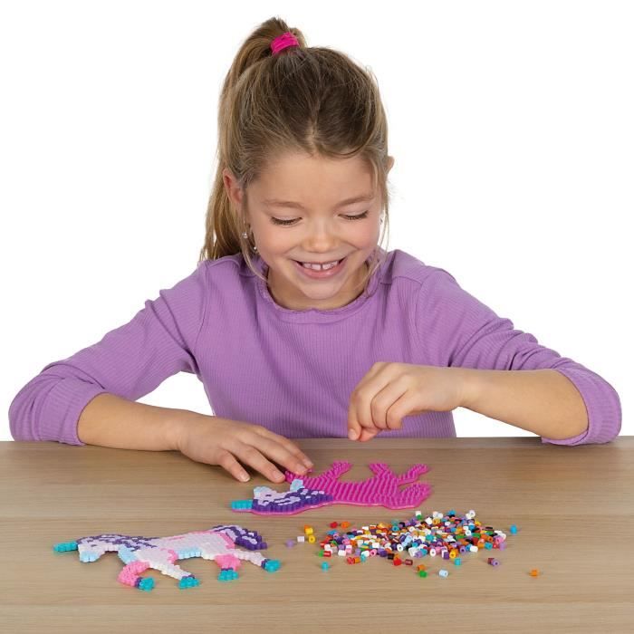 Perles à repasser - Licornes - SES CREATIVE - Crée de superbes licornes en 3D. - Jeux - Jouets