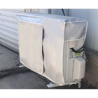 Housse Protection Climatiseur Extérieur - Imperméable, Anti-UV, Taille 86x56x33 Cm | Protection Pluie, Poussière, Soleil, Facile à Poser
