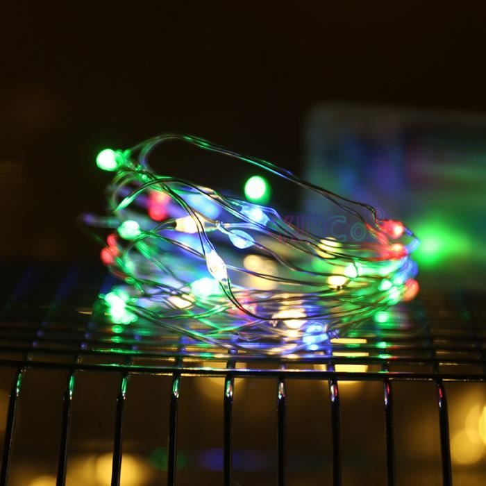 Ruban LED Multicolor à Piles 3m - Guirlande - Objet lumineux BUT