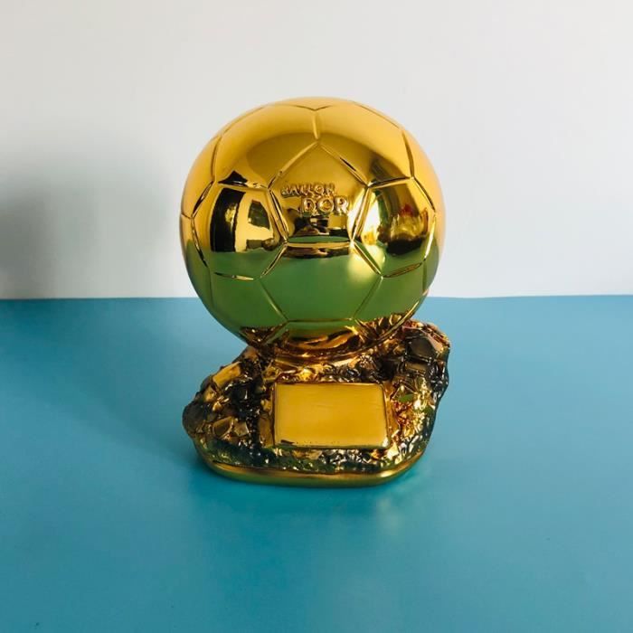 or 21cm - Trophée de Football en résine dorée, Champion de Match de  Football, réplique Souvenir, tasse Souven