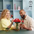 LEGO® 10328 Icons Le Bouquet de Roses, Fleurs Artificielles pour Décorer, Cadeau de Saint-Valentin pour Adultes-4