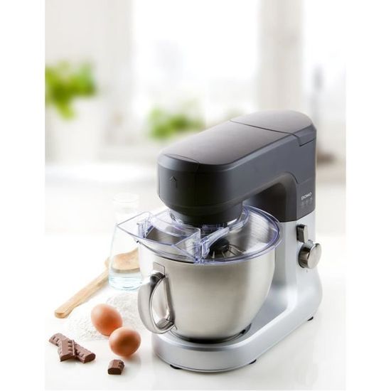 Kitchen robot mélangeur 4.3 L Mélange Bol 5 contrôle de vitesse Turbo 300 W Noir