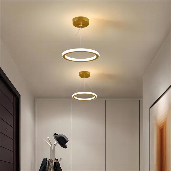 COMELY Plafonnier LED Moderne, Creative 5 Têtes Lampe De Plafond 40W 4500LM, Luminaire Plafonnier En Acrylique Pour Salon, Cuisine, Chambre à Coucher Et Couloirs, Lumière Blanche Froide 6500K