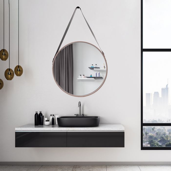 Miroir mural cadre en bois au meilleur prix | Leroy Merlin