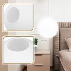 Lustre En Verre Abat-Jour Moderne En Verre En Forme De Fleur