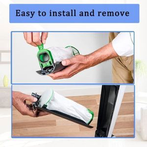 10 Sacs D'aspirateur Compatibles Vorwerk Kobold VK 120/121/122 - Marque Vhbw