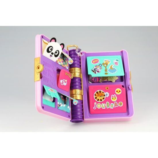 FUNLOCKETS Journal secret édition pailletée Journal intime pour fille avec plus de 30 surprises Cadeau idéal pour les filles créatives de 6 ans et plus, 5,6 x 16,1 x 19,2 cm FUNLOCKETS Journal secret édition pailletée Journal intime pour fille avec plus de 30 surprises Cadeau idéal pour les filles créatives de 6 ans et plus, 5,6 x 16,1 x 19,2 cm