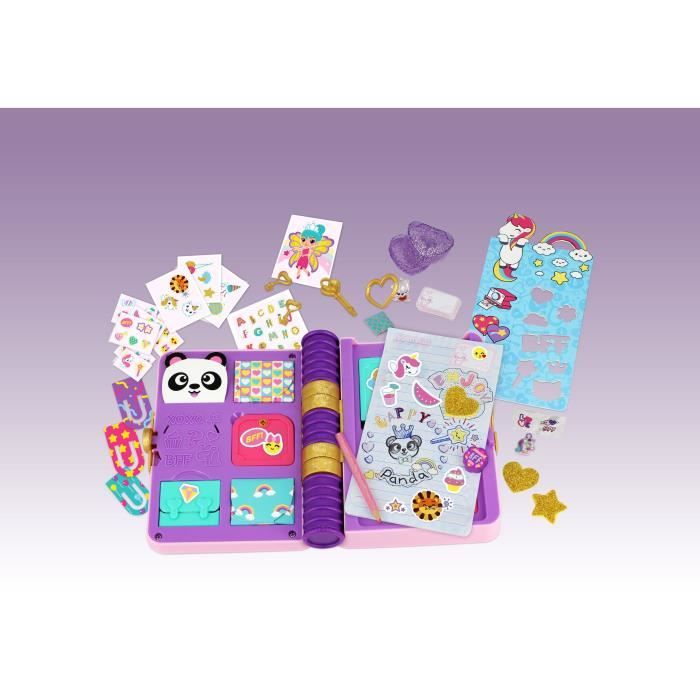 Journal Intime Sirène Avec Cadenas - Format A5 - Inclut Stickers, Marque-page Et Stylo - Cadeau Pour Filles 7-12 Ans