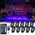Kit d'éclairage néon Underglow pour camions, mode musique, Jeep, SUV tout-terrain, voiture RL, télécommande,-0