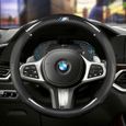 Couverture de volant en Fiber de carbone pour BMW, accessoires intérieur de voiture, 38cm, pour tous les modè Y98671705-0