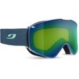 JULBO Masque de Ski Alpha - Bleu Sombre et Vert Cat3-0