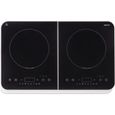 Plaque de cuisson induction - MEDION MD 18493 - 2 Zones - 3.400W - 10 niveaux de température - 60 x 36 x 6 cm - Noir-0