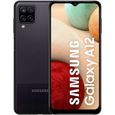 Téléphone portable SAMSUNG GALAXY A12 de couleur noire, double SIM, 4G, écran de 6,5 pouces avec panneau LCD et résolution HD + de-0