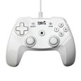 Manette expert filaire Wii / Wii U Blanc 2M Under Control-0