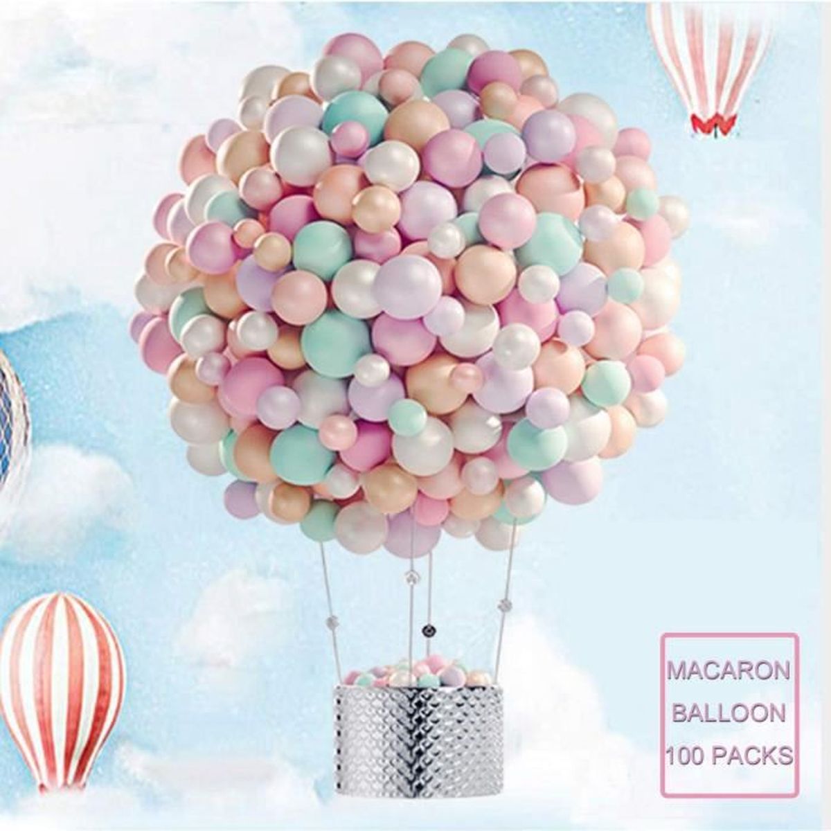 Ballon Macaron Pastel En Latex Pour Decoration De Mariage Bebe Fete D Anniversaire Decor De Saint Valentin Ceremonie 100pcs Prix Pas Cher Cdiscount