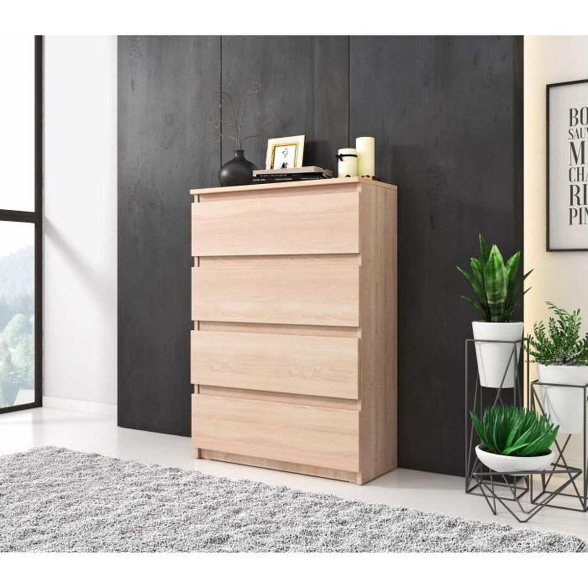 Great Meuble De Rangement Salon Cdiscount Great Meuble De Rangement Salon Cdiscount