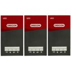 GT ELEC Chaînes - OREGON - 91PX057X - Lot de 3 - 57 maillons - 1,3 mm d'épaisseur