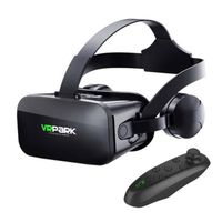 smartphoneLunettes VR réglables casque avec poignée sans fil Protection des yeux en verre 3D pour - BlackE3251