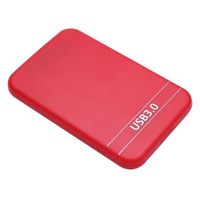 rouge - Boîtier de disque dur externe usb 2.5 vers SATA 3.0, boîtier pour PC,station d'accueil