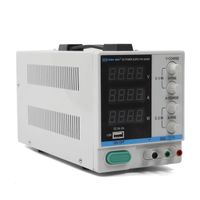 0 - 30 V 0 - 10 a alimentation de laboratoire avec affichage LED à 3 chiffres, circuit réglable portable, peut être utilisé pour la