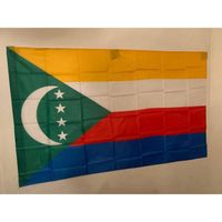 Drapeau Comorien / Iles Comores / 145 cm X 90 cm
