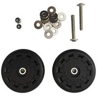 Kit de roues Eazy pour rack Brompton - 5mm - Noir
