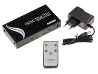 Switch Splitter HDMI 2 vers 4 : Choix d'une Source Parmi Deux possibles et Affichage simultané sur Quatre écrans