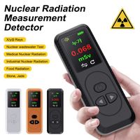 Détecteur de rayonnement nucléaire haute sensibilité, Geiger Détecteur, USB Chargement, Orange