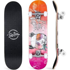 SKATEBOARD - LONGBOARD Skateboards - Beleev Skateboard 31x8 Débutants Enf