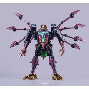FIGURINE - PERSONNAGE With Retail Box - BWM-11 - Transformation de Transart Toys Ta Metal Arachnid BW Beast Wars Action Figure Robo
