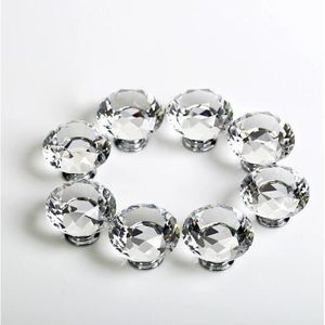 De Haute Quatlite 12 x Poign/ées Boutons de Portes Rose Transparent Diamant D/écoration Cuisine Tiroir Placard