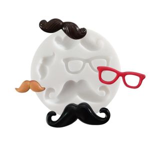 PATE POLYMÈRE Moule en silicone (mini) - Moustache - DTM