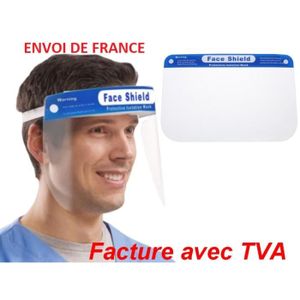 2x Visières et une Lunettes Full Face shield Antifog Transparent Visière De Sécurité Rapide