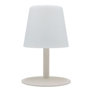 LAMPE DE JARDIN  Lampe de table sans fil LED Standy Mini Cream - LUMISKY - Acier crème - Blanc chaud/blanc froid - Autonome 8h