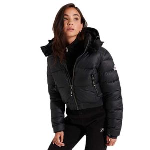 DOUDOUNE DE SPORT Veste courte en imitation peau de mouton Superdry 