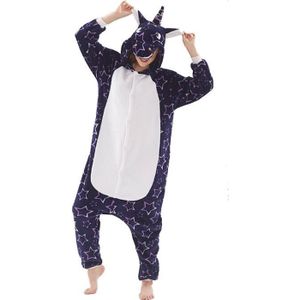 Combinaison de nuit pour enfants Pyjama animal licorne Costume de dessin animé Carnaval Unisexe