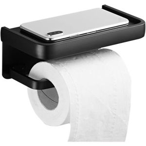 Classico Porte-Papier Toilette, Rangement Papier WC Mural Compact en Métal,  Dérouleur de Papier avec Place pour Lingettes, [566] - Cdiscount Bricolage