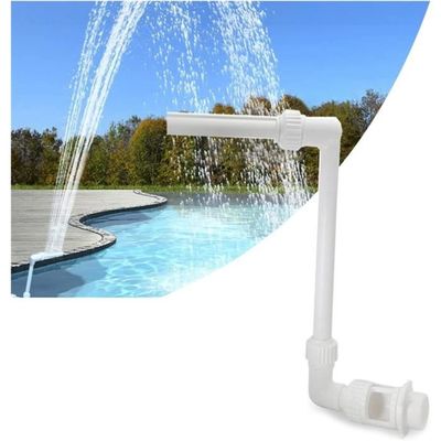 Couches réglables d'accessoires de fontaine de la piscine DN50 les 3  fleurissent le jet de bec de fontaine