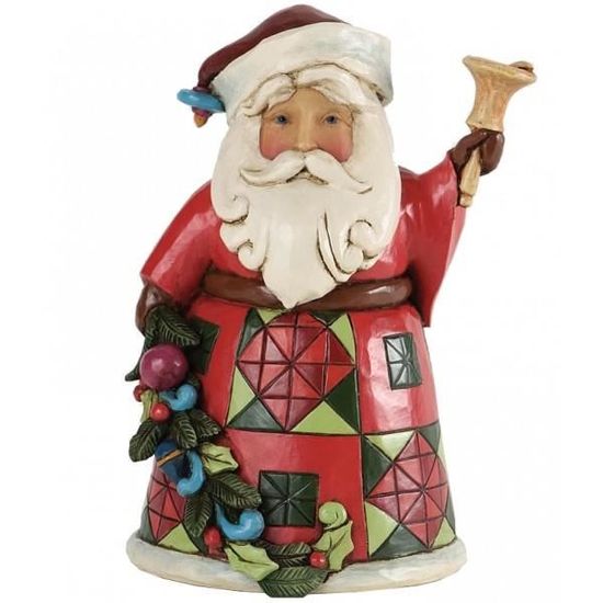 PêRE NOël AVEC CLOCHETTE JIM SHORE Cdiscount Jeux Jouets