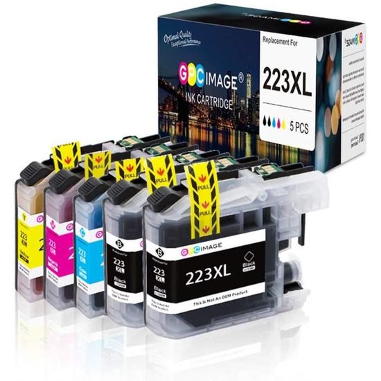 Cartouches d'encre GPC IMAGE 15 Pack Compatibles pour Brother LC223