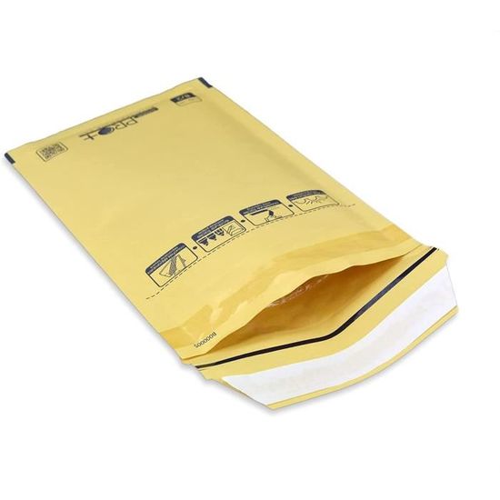 Lot De 200 Enveloppes à Bulles Versando Format I9/J9 - Dimensions Int. 300x445 Mm, Ext. 320x455 Mm - Pour Envois A3, Protection Optimale - 6