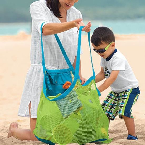 Sac de rangement pour jouets et plage - ON RANGE TOUT