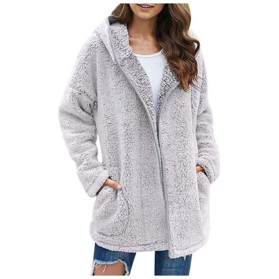 Cardigan En Tricot Pour Femme Grande Taille - Manteau D'hiver Léger, Vêtement D'extérieur Décontracté - 9